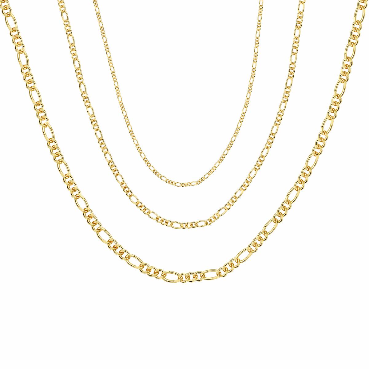 Figaro Kette Gold K6077D