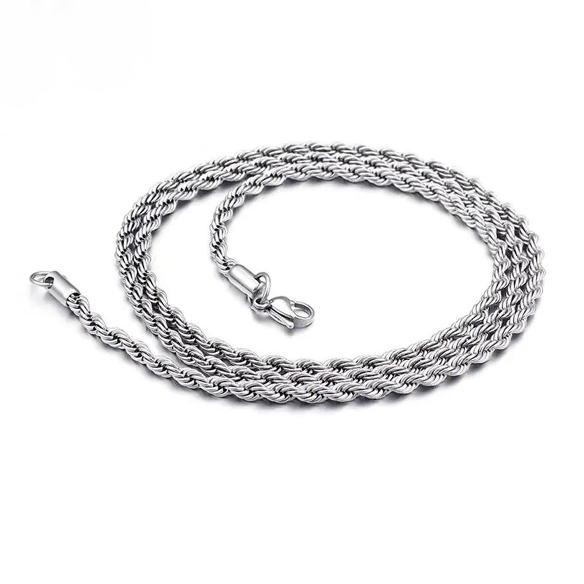 Rope Kordelkette Silber K2879D