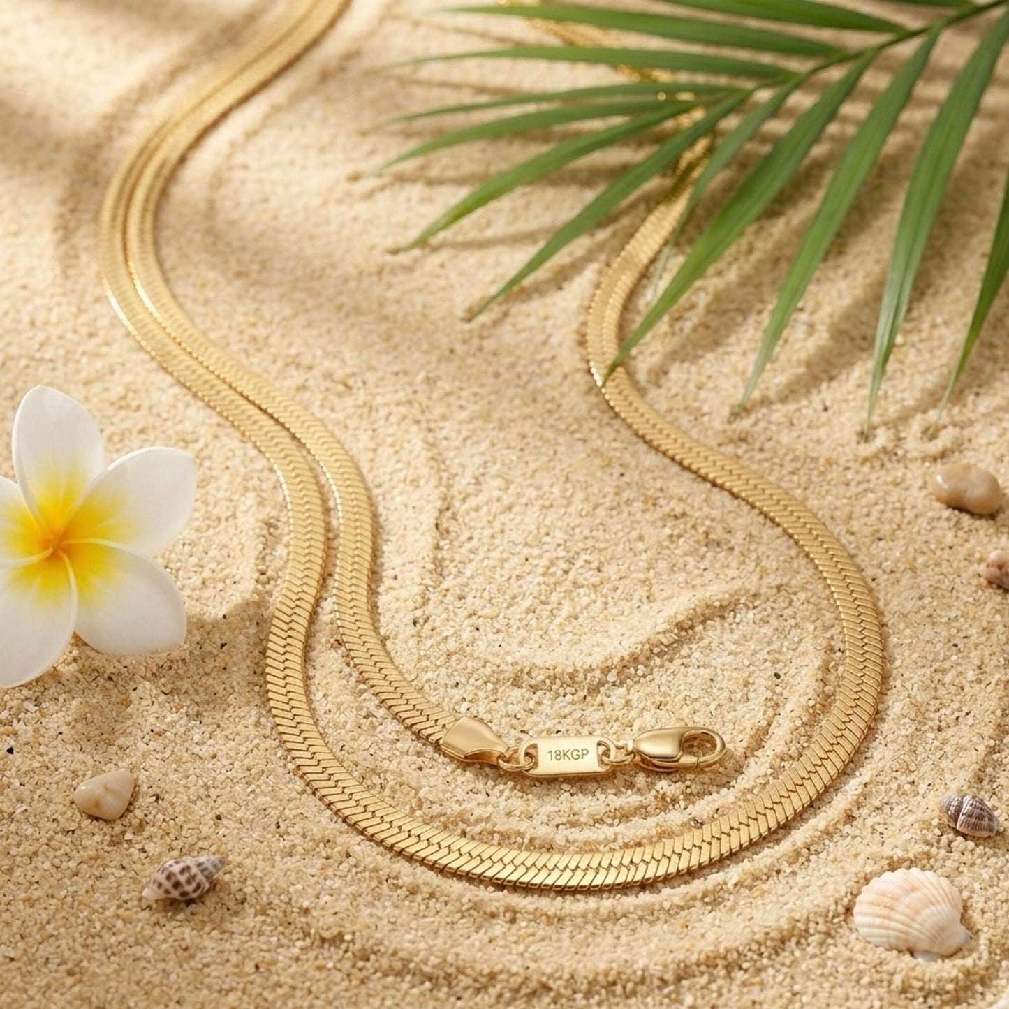 Essential Snake Kette Gold