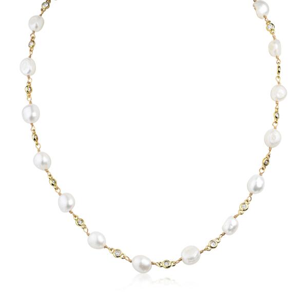 Sweety Pearls Kette Gold K6235D