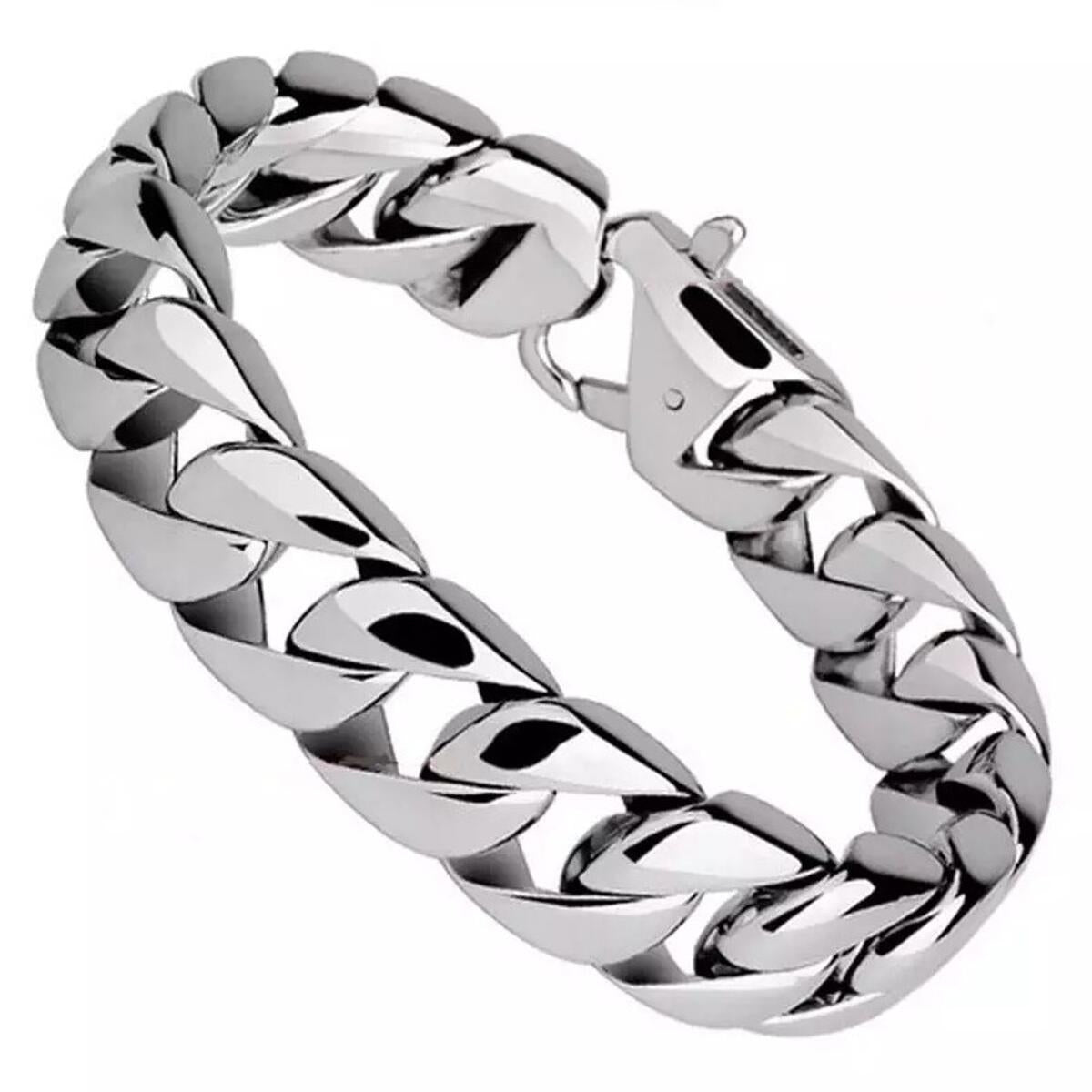 Armband Powerful Silber B3381D