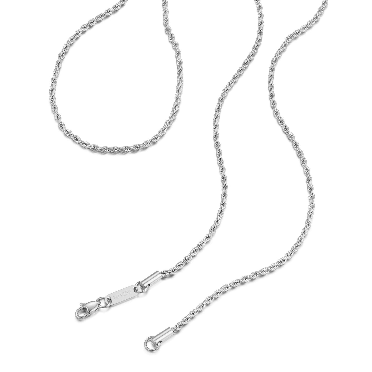 Twisted Rope Kette Gold Silber