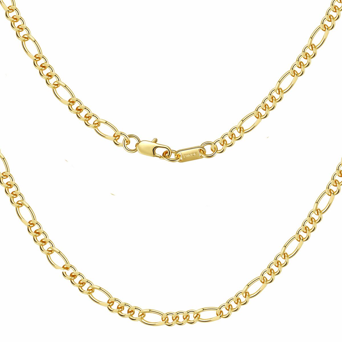 Figaro Kette Gold K6077D