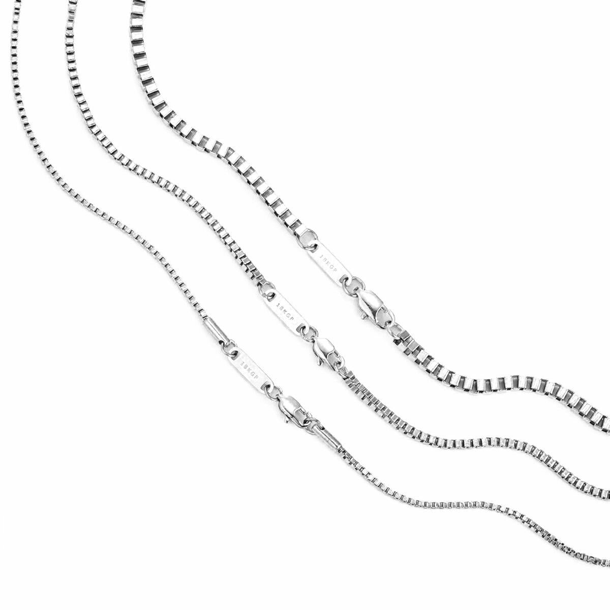 Venezian Box Kette Silber K6367D