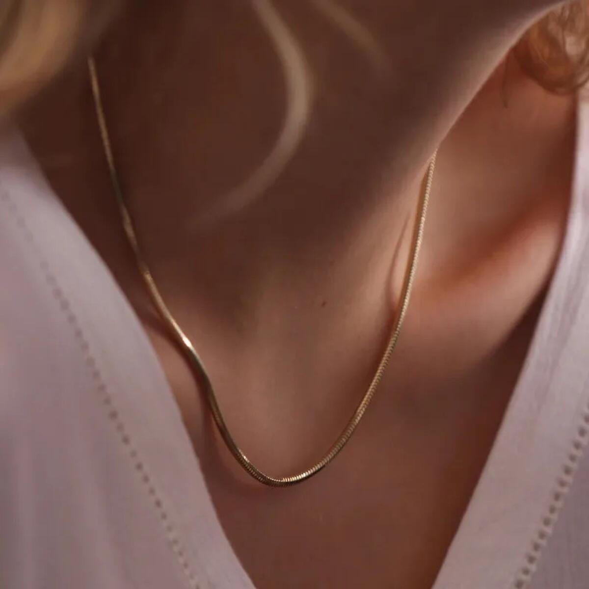 Snake Kette Gold K3281D