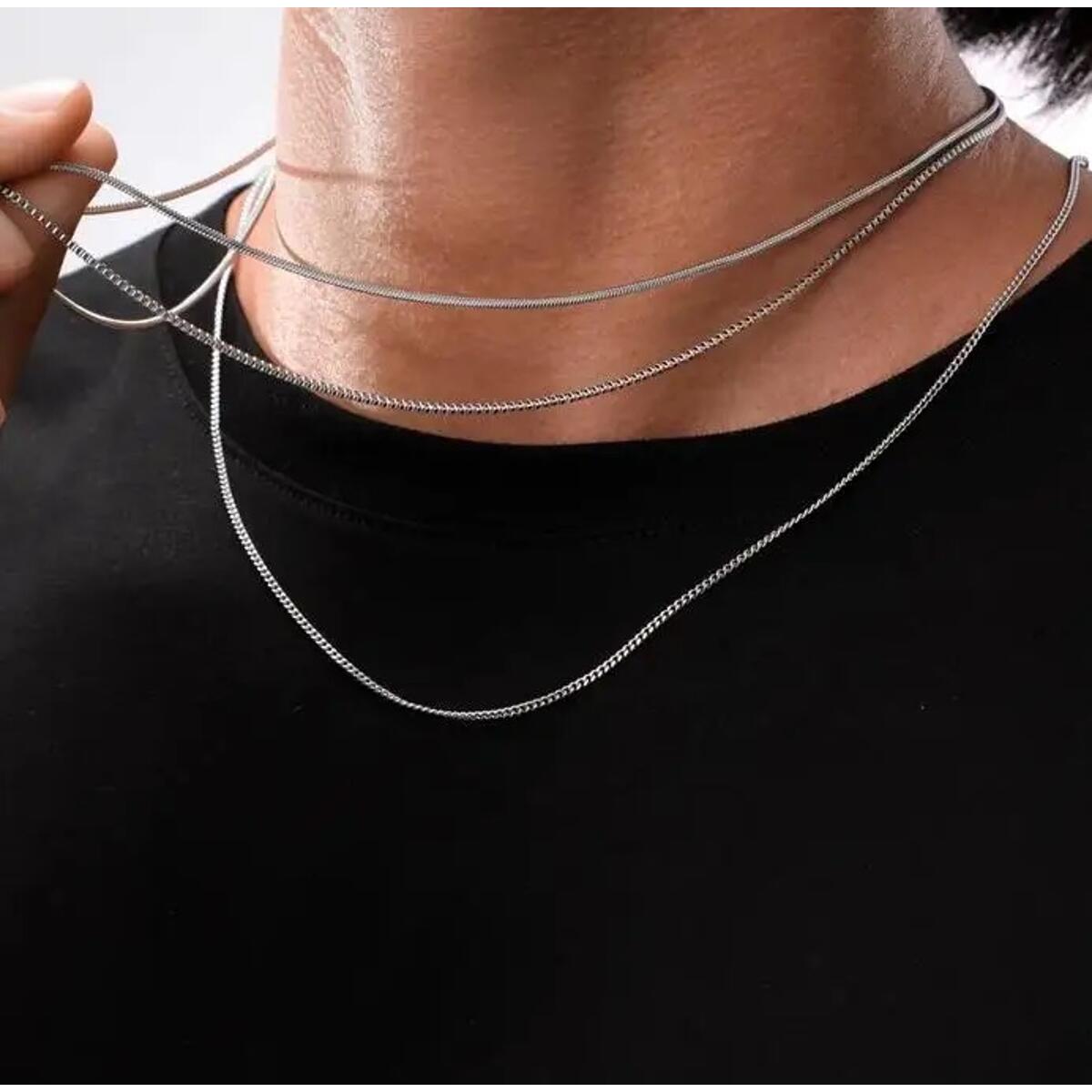 Venezian Box Kette Silber K6367D