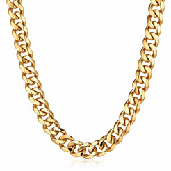 Cuban Statement Kette Gold