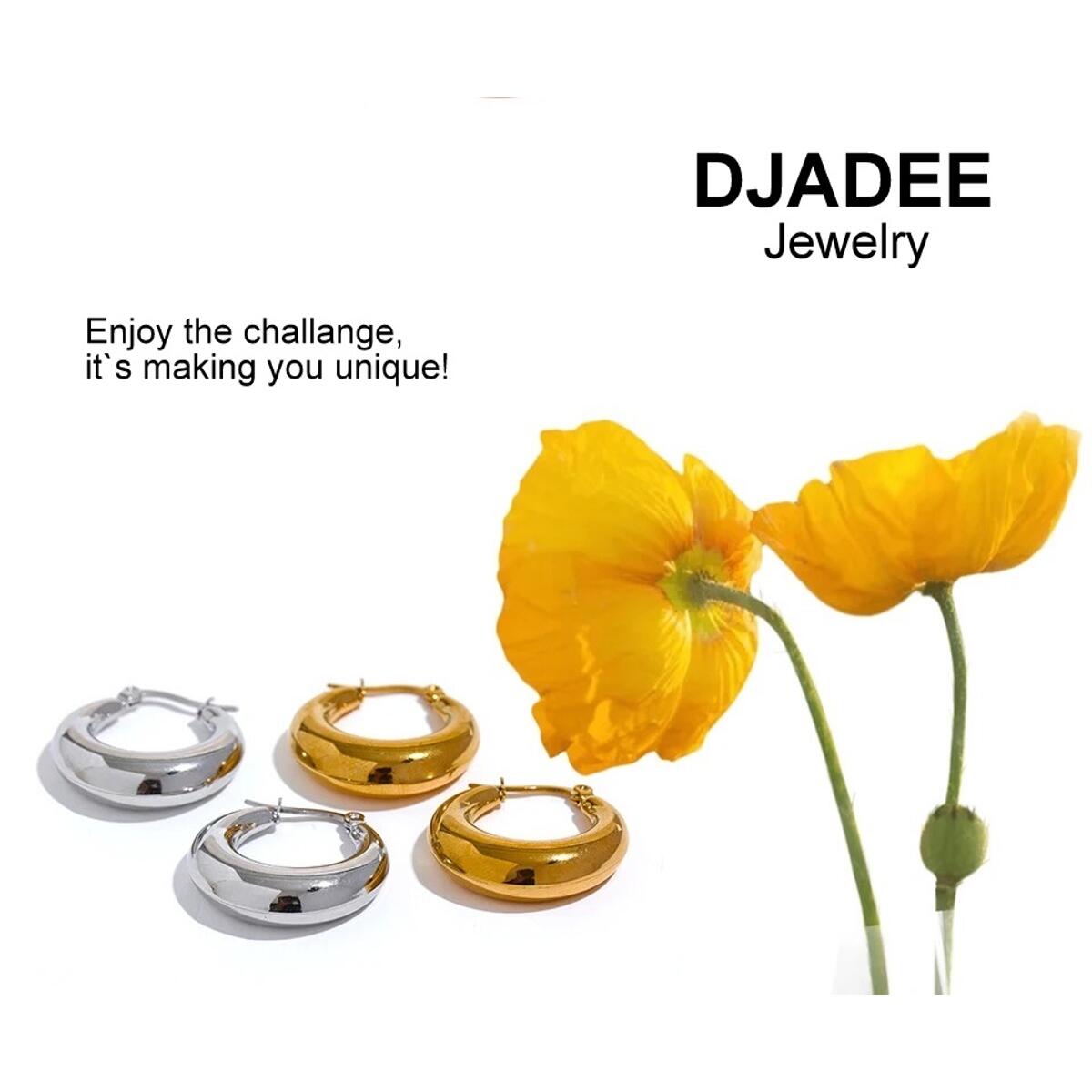 Moon Sea Ohrringe Gold Silber O6289D
