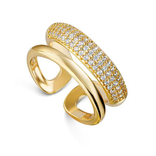 Simple Life Ring Gold  R6007D