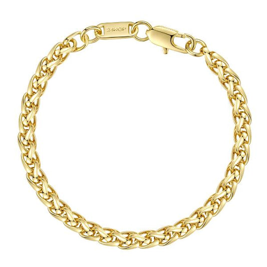Plait Armband Gold B6048D