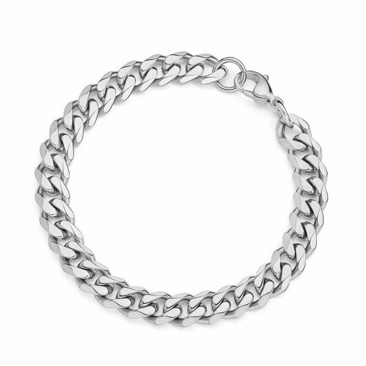 Armband Cuban Link Silber B3405D