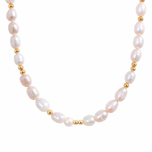 Sea Glow Pearls Kette Gold