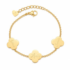Lucky Blossom Armband Gold