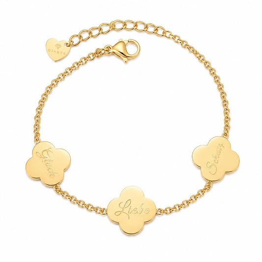 Lucky Blossom Armband Gold