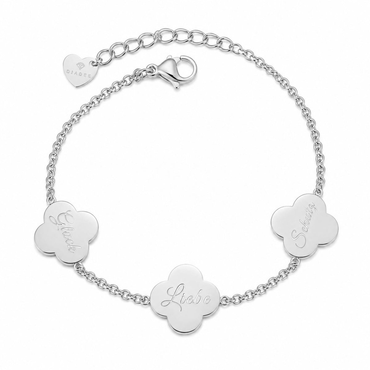 Lucky Blossom Armband Silber
