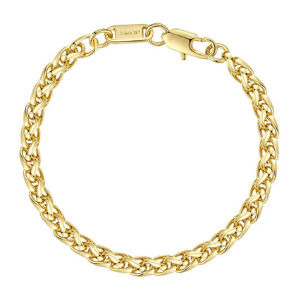 Plait Armband Gold B6048D