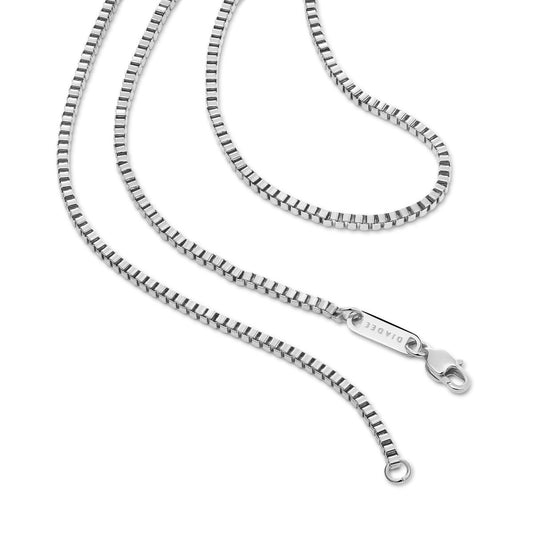 Venezian Box Kette Silber K6367D