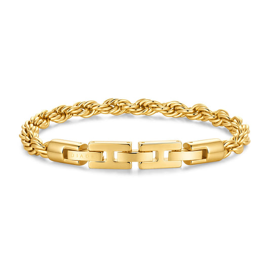 Twist Signature Armband Gold B6506D