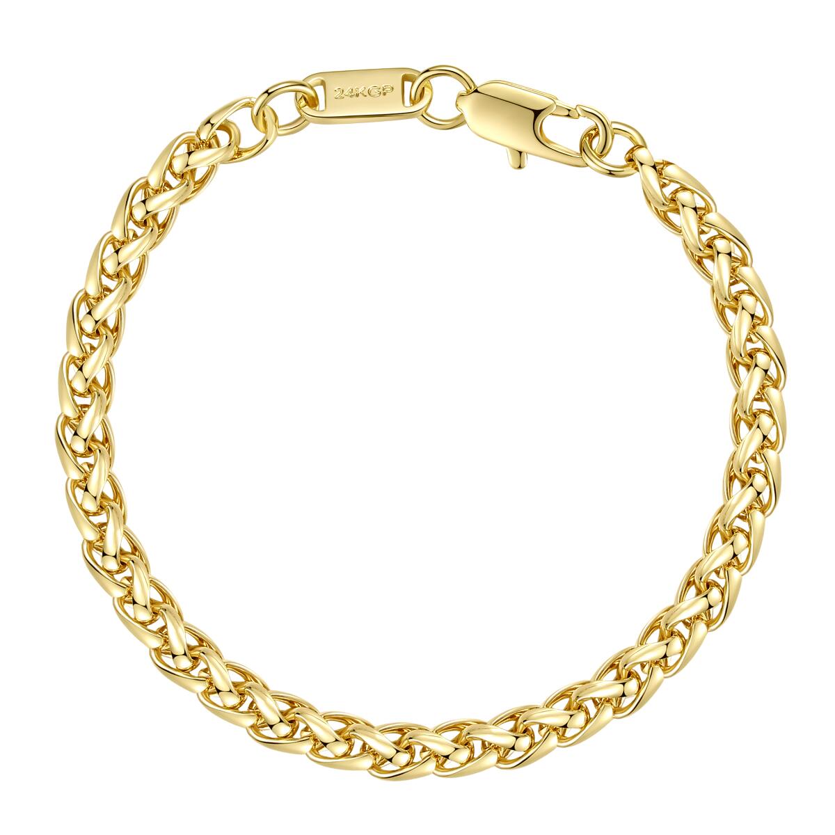 Plait Armband Gold B6048D