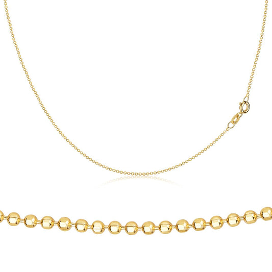 Ball Chain Gold K2688