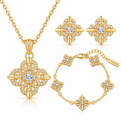 Lucky Flower Set Gold