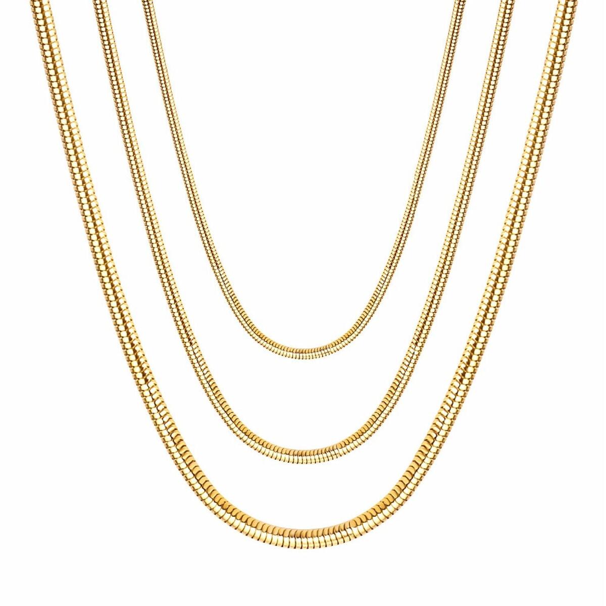 Snake Kette Gold K3281D