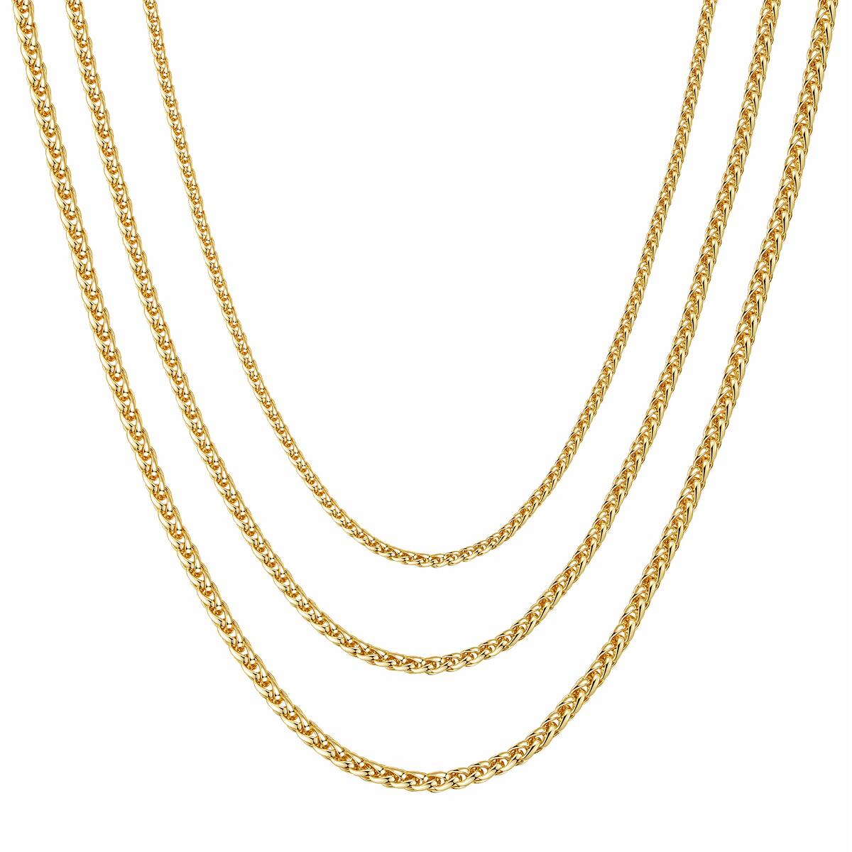 Braid Chain Gold K6049D