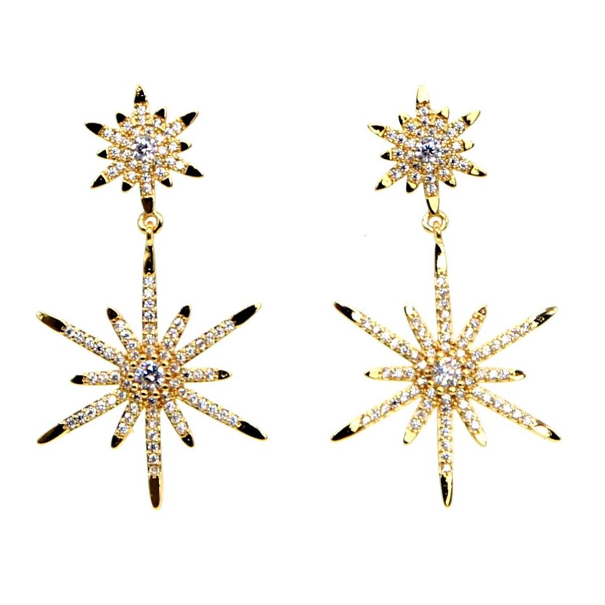 Shiningstar Ohrringe Gold O5506D