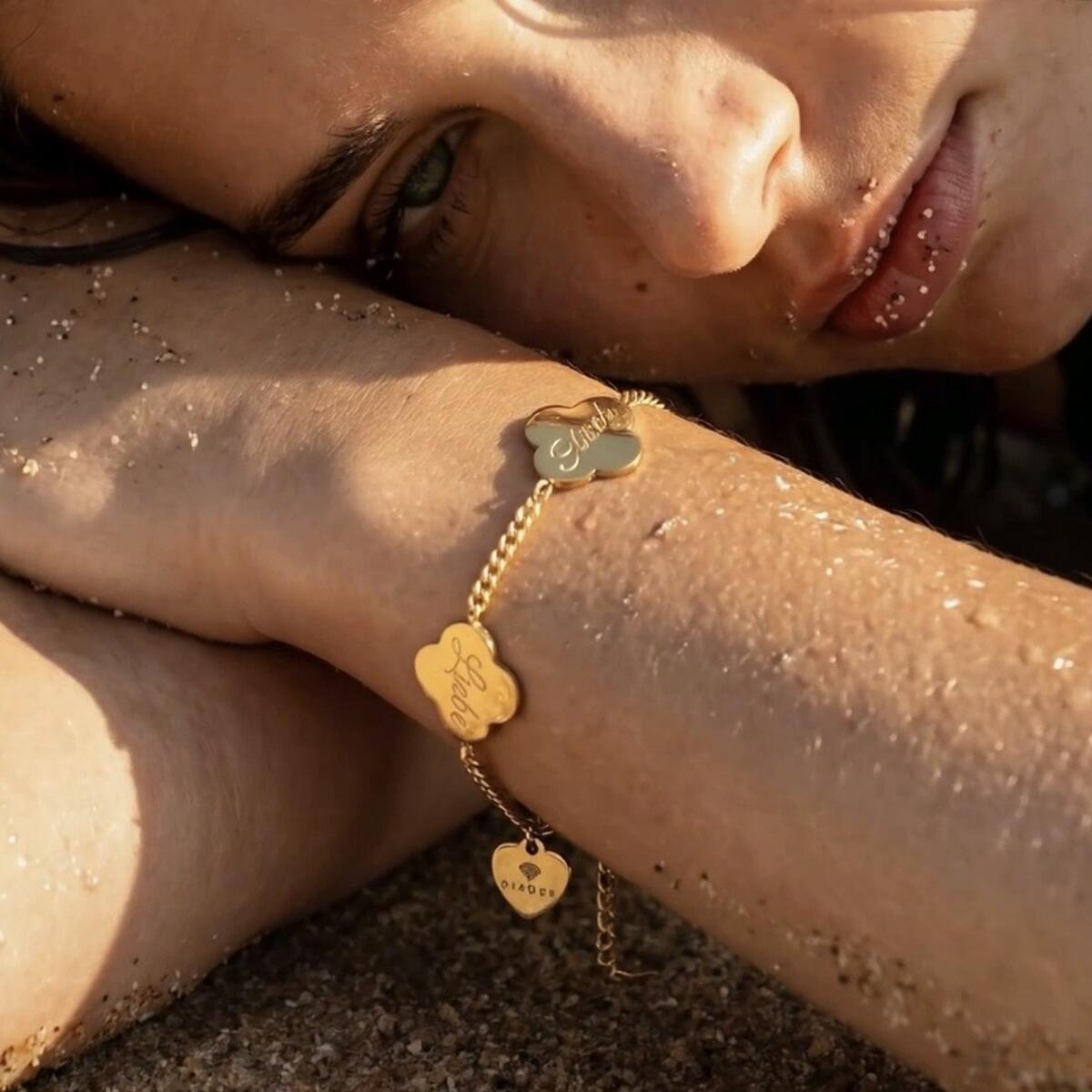 Lucky Blossom Armband Gold