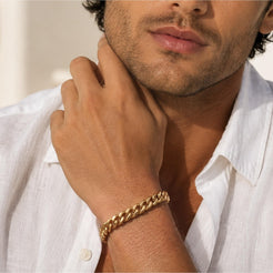 Signature Power Armband Gold