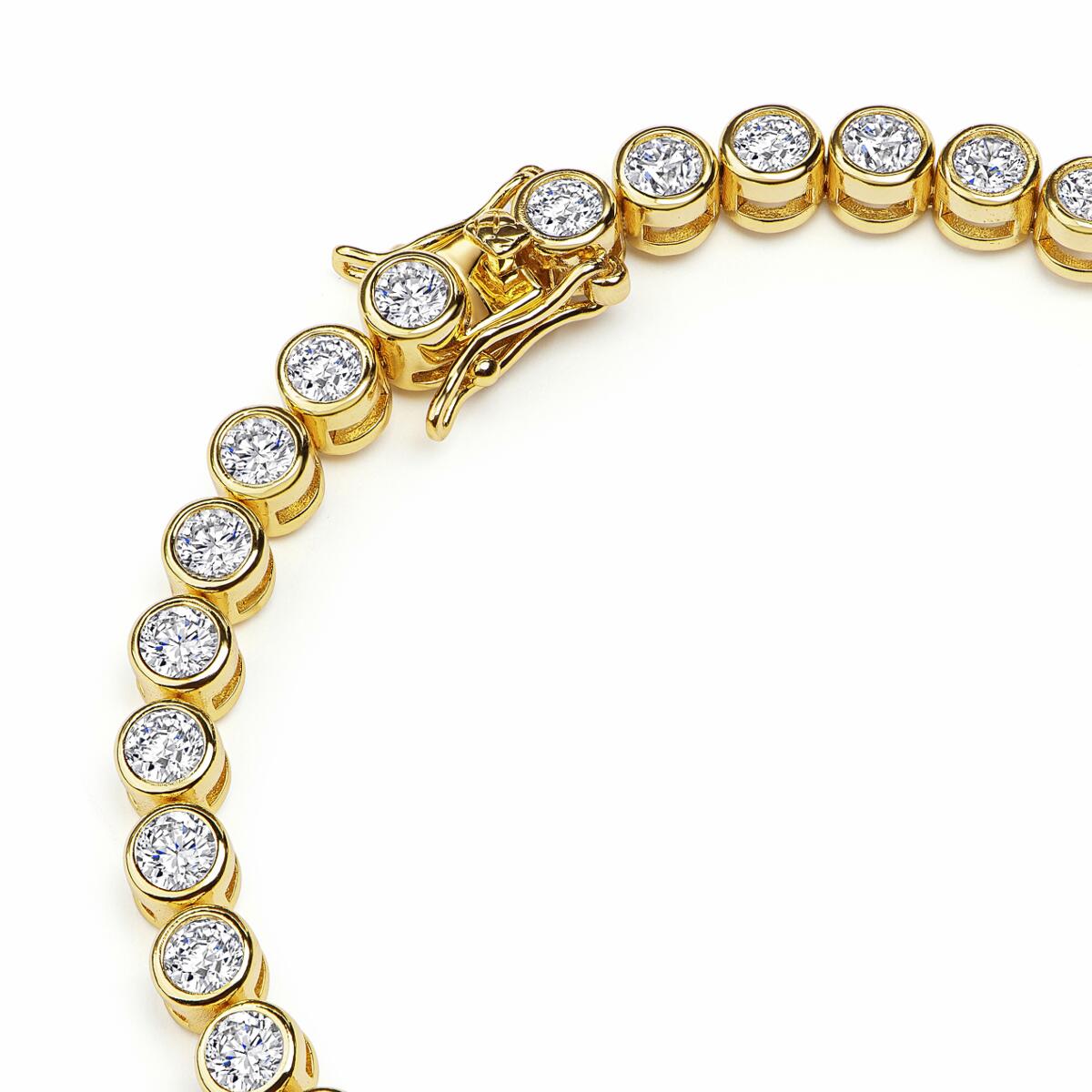 Sparkle Stones Armband Gold B3383D