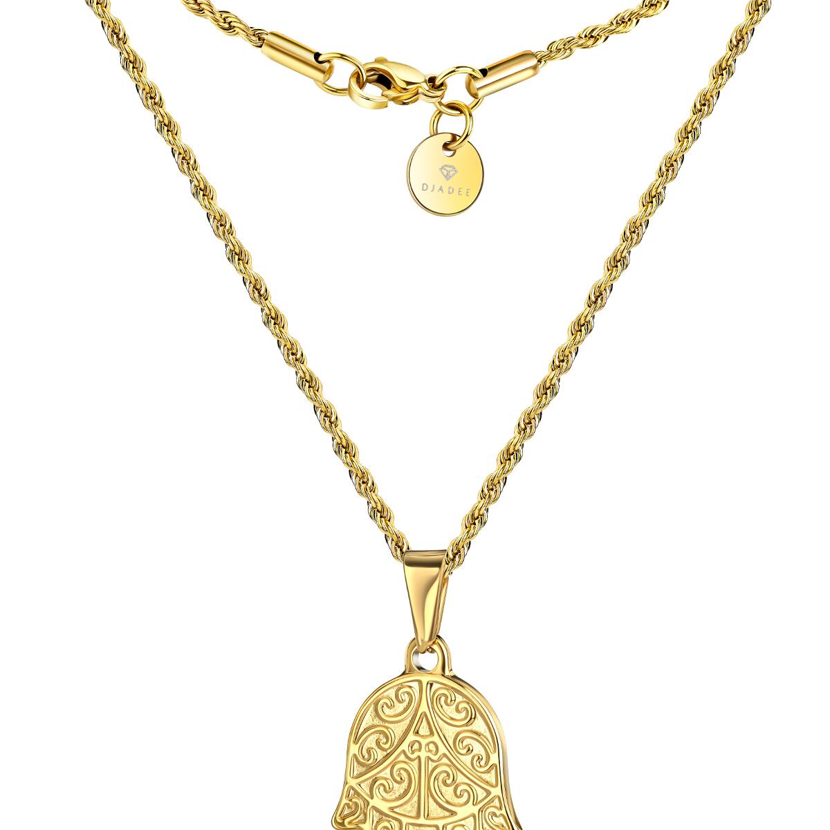 Hamsa Kette Gold K6126D