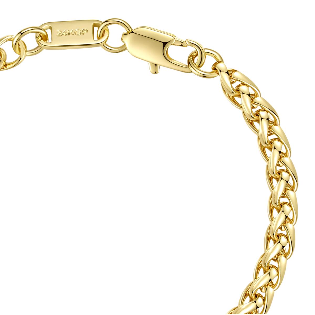 Plait Armband Gold B6048D