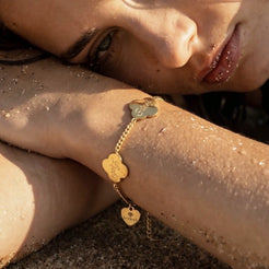 Lucky Blossom Armband Gold