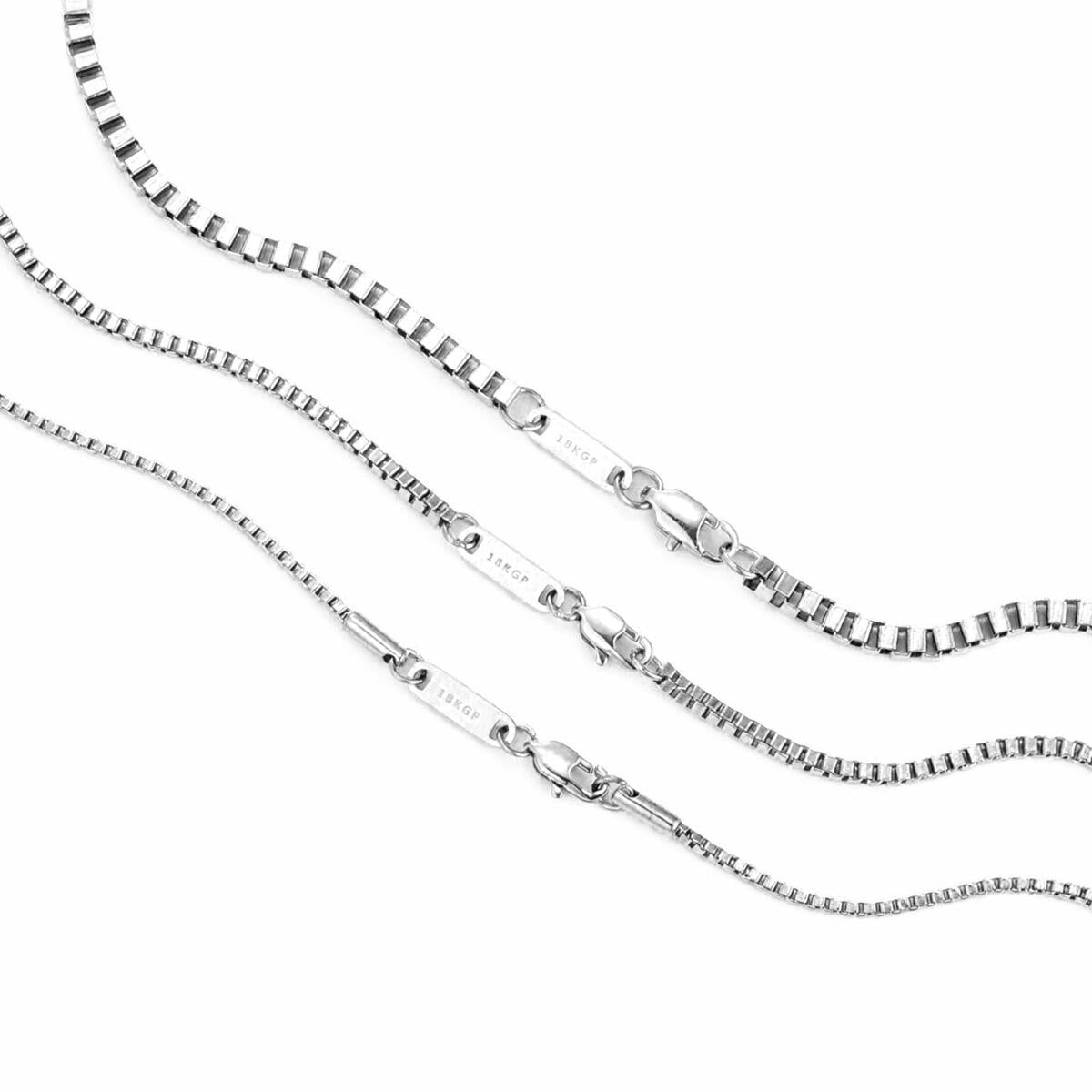 Venezian Box Kette Gold Silber K6367D
