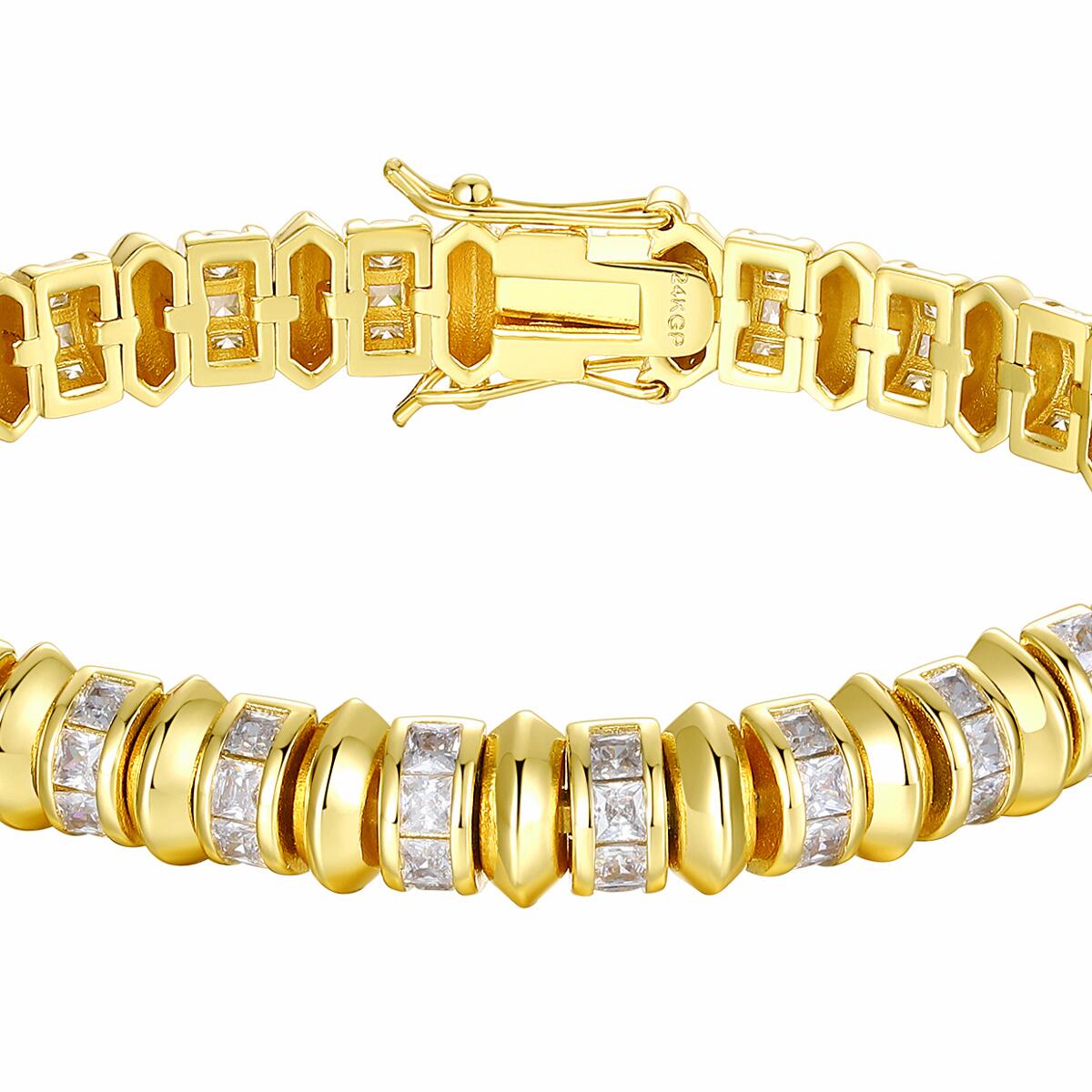 Ambre Armband Gold B6062D