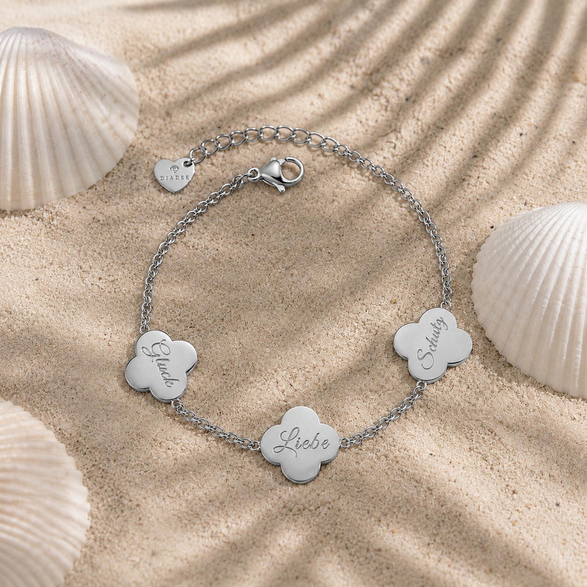 Lucky Blossom Armband Silber