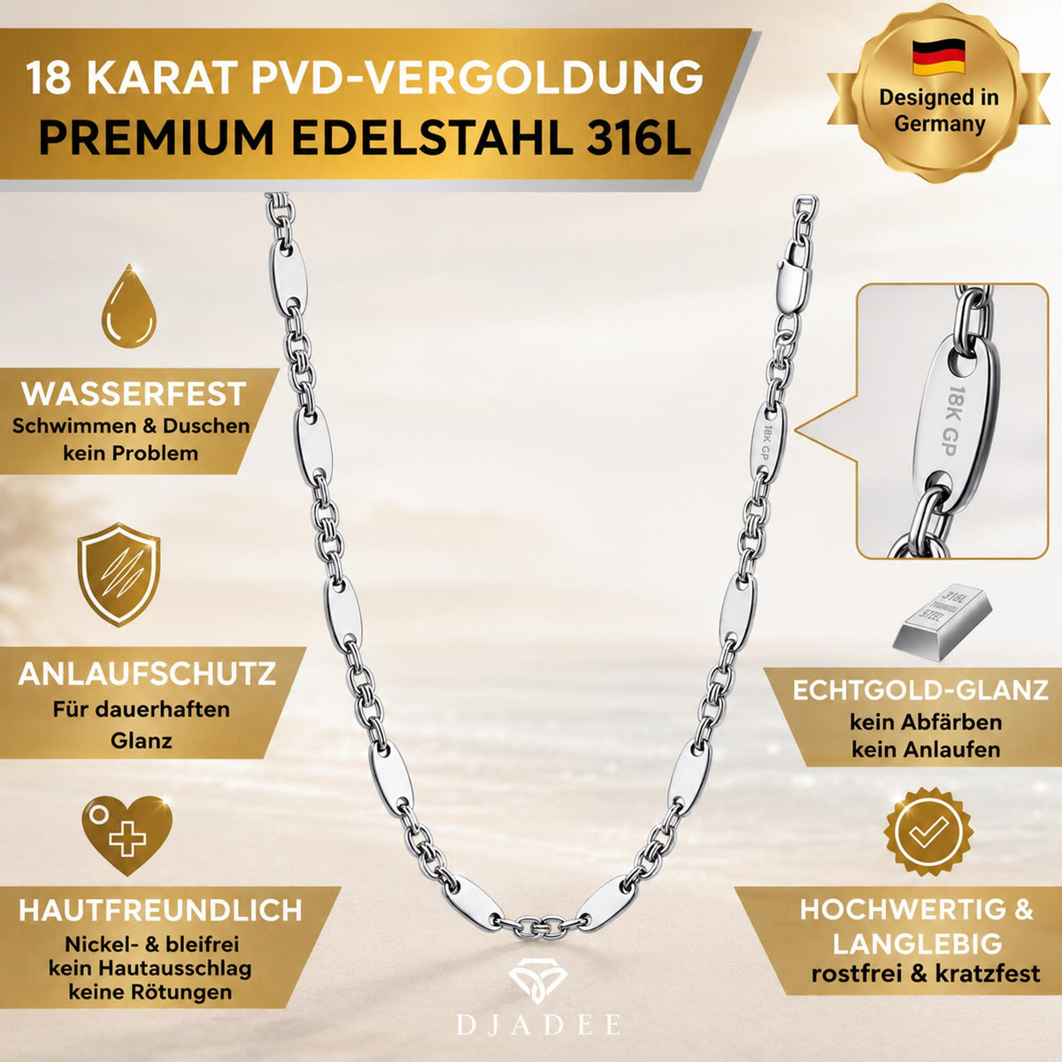 Imperial Kette Silber K6443D