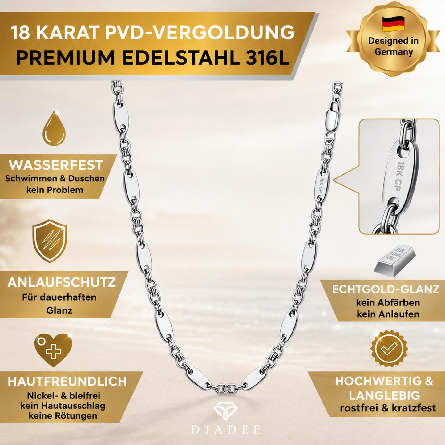 Imperial Kette Silber K6443D