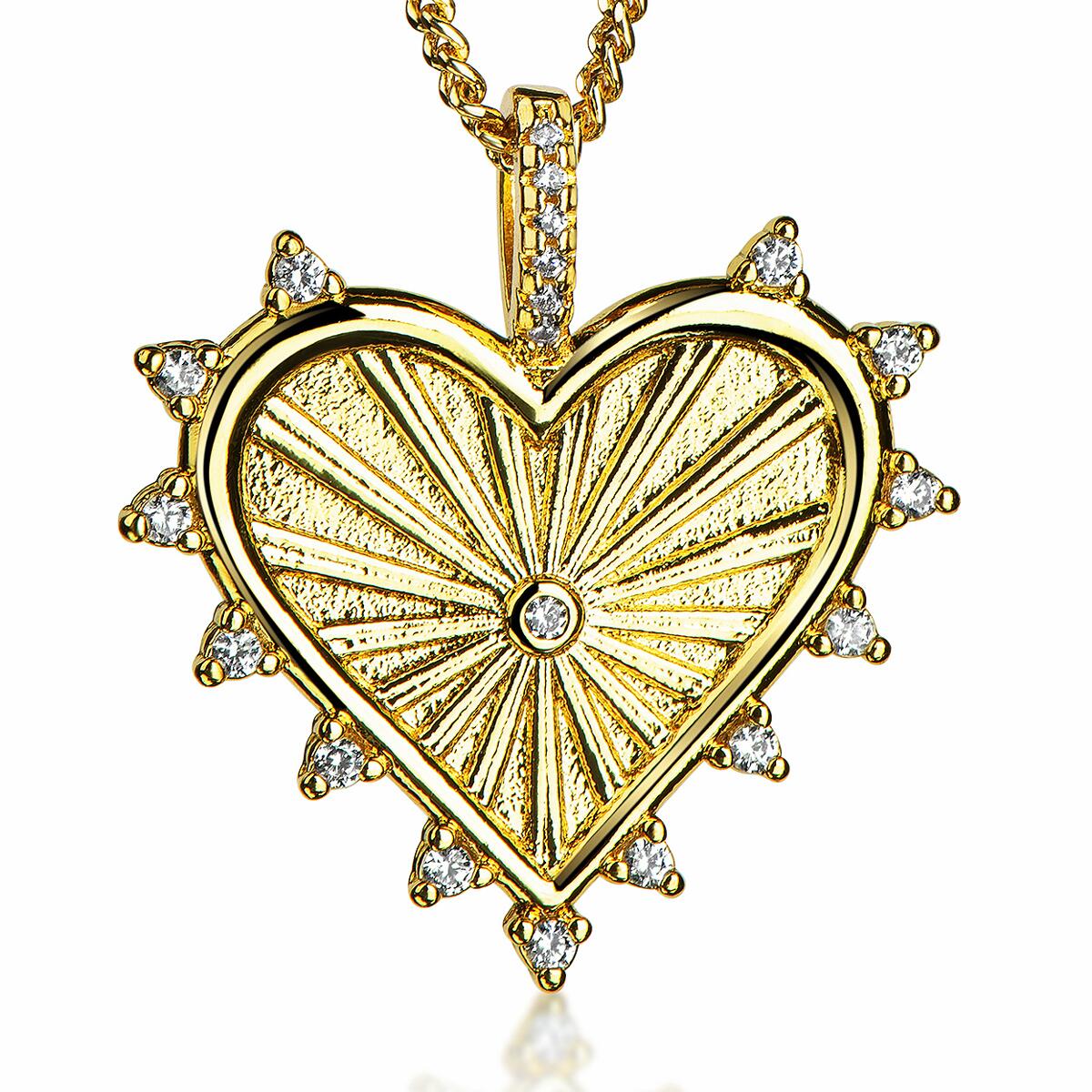 Royalty Heart Kette Gold K3362D