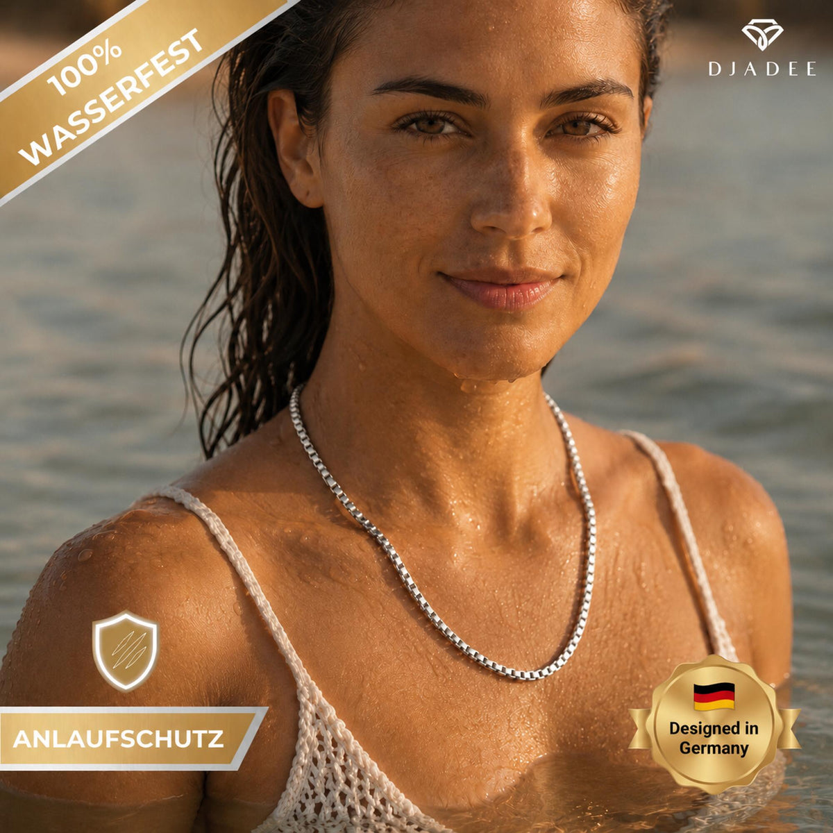 Venezian Box Kette Silber K6367D
