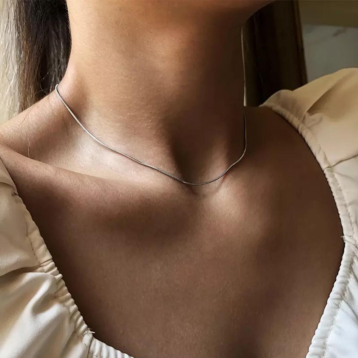 Snake Kette Silber K6141D