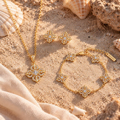 Lucky Flower Set Gold