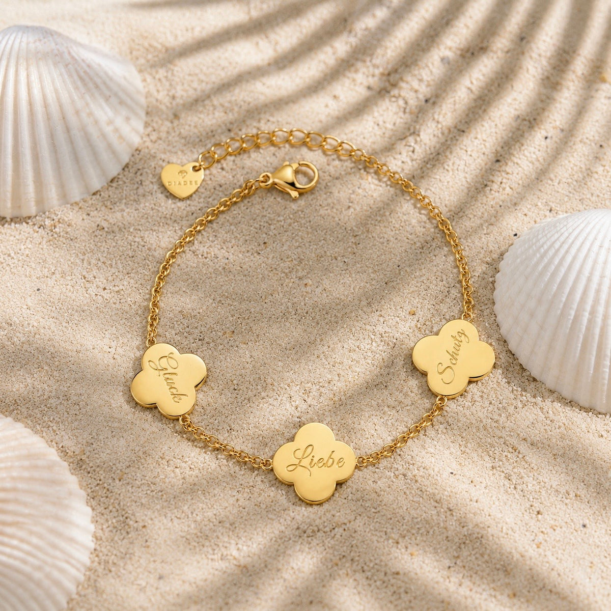 Lucky Blossom Armband Gold