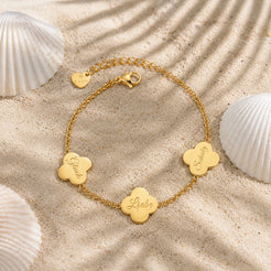 Lucky Blossom Armband Gold