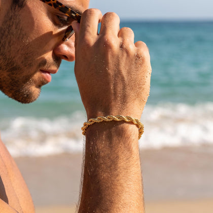 Twist Signature Armband Gold B6506D