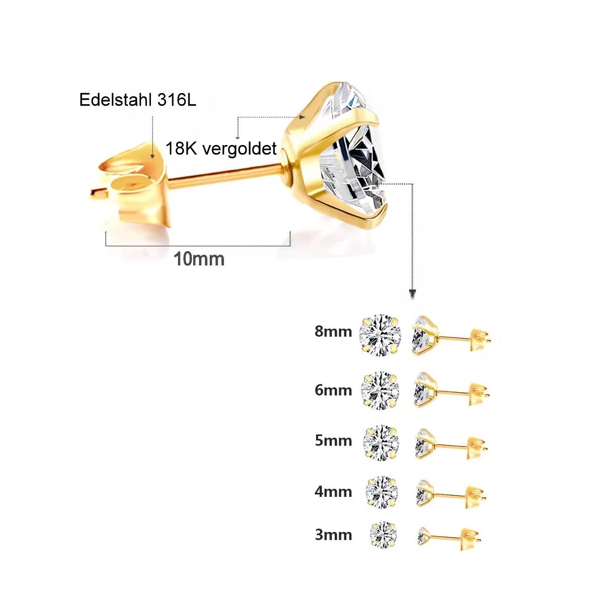 Pure Diamond Ohrstecker O6368D