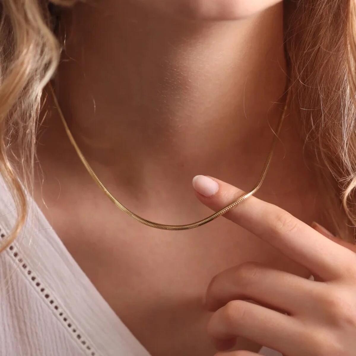 Snake Kette Gold K3281D