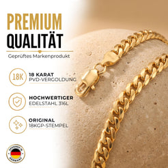 Cuban Statement Kette Gold
