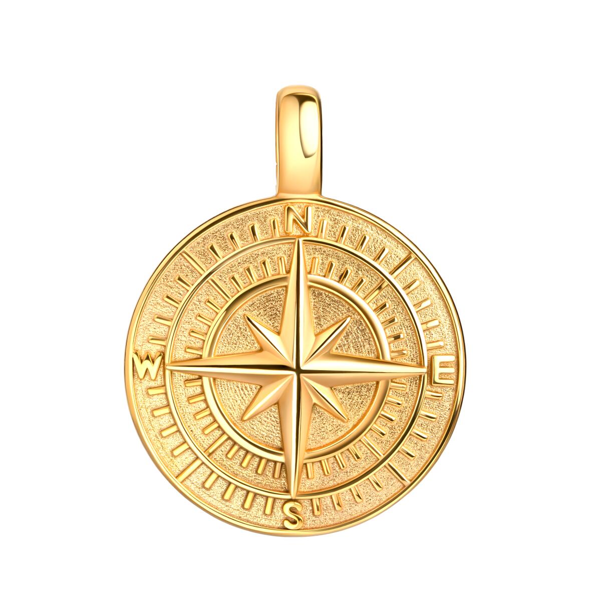 See Compass Kette Gold K6123D